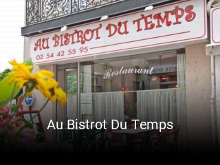 Au Bistrot Du Temps ouvert