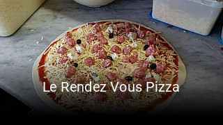 Le Rendez Vous Pizza plan d'ouverture