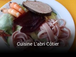 Cuisine L'abri Côtier heures d'ouverture