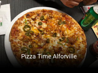 Pizza Time Alforville plan d'ouverture