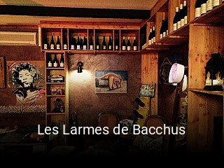 Les Larmes de Bacchus heures d'ouverture