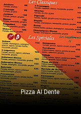 Pizza Al Dente heures d'affaires