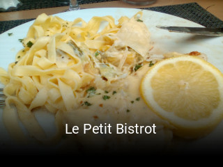 Le Petit Bistrot heures d'ouverture