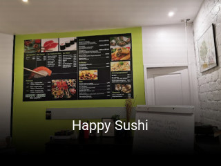 Happy Sushi plan d'ouverture