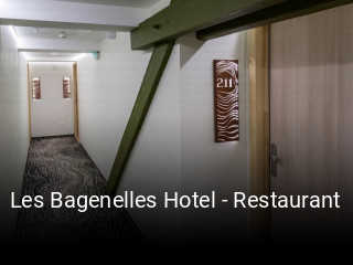 Les Bagenelles Hotel - Restaurant plan d'ouverture