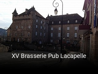 XV Brasserie Pub Lacapelle ouvert