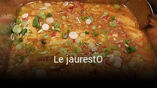 Le jaurestO ouvert