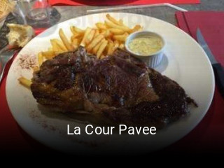 La Cour Pavee plan d'ouverture