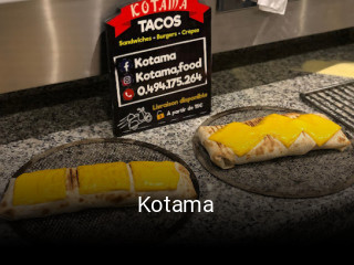 Kotama plan d'ouverture