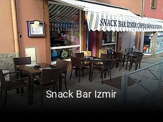 Snack Bar Izmir heures d'ouverture