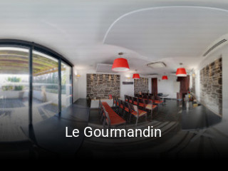 Le Gourmandin plan d'ouverture