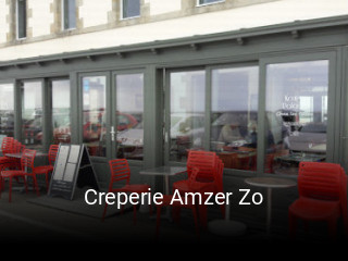 Creperie Amzer Zo plan d'ouverture