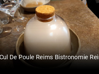 Au Cul De Poule Reims Bistronomie Reims heures d'ouverture