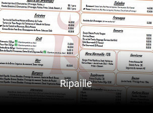 Ripaille plan d'ouverture