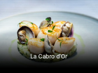 La Cabro d'Or ouvert