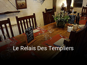 Le Relais Des Templiers plan d'ouverture