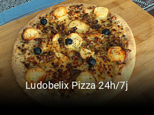 Ludobelix Pizza 24h/7j ouvert