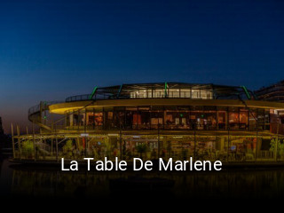 La Table De Marlene ouvert