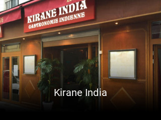 Kirane India plan d'ouverture