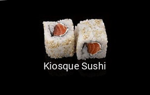 Kiosque Sushi ouvert