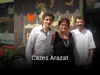 Cazes Arazat plan d'ouverture