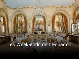 Les Week-ends de L'Espadon heures d'ouverture