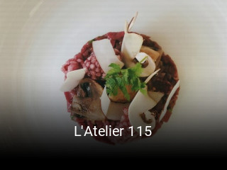 L'Atelier 115 ouvert