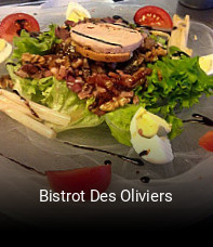 Bistrot Des Oliviers heures d'affaires