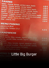 Little Big Burger plan d'ouverture