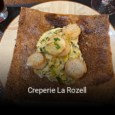 Creperie La Rozell plan d'ouverture