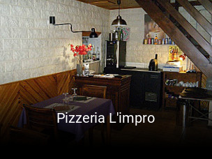 Pizzeria L'impro heures d'affaires