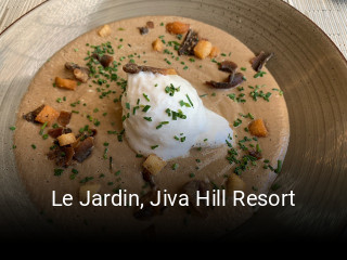 Le Jardin, Jiva Hill Resort plan d'ouverture