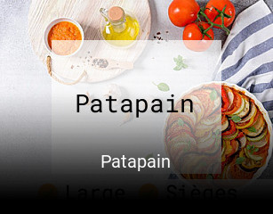 Patapain plan d'ouverture