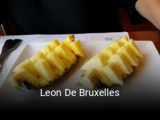 Leon De Bruxelles ouvert