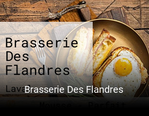 Brasserie Des Flandres ouvert