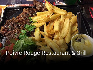 Poivre Rouge Restaurant & Grill ouvert