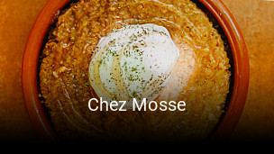 Chez Mosse plan d'ouverture