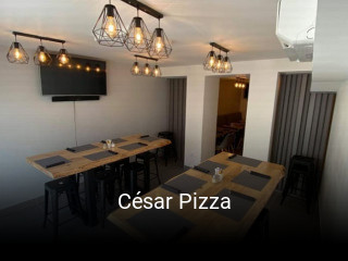 César Pizza plan d'ouverture