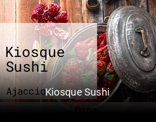 Kiosque Sushi heures d'affaires