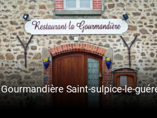 La Gourmandière Saint-sulpice-le-guérétois plan d'ouverture