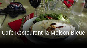 Cafe-Restaurant la Maison Bleue ouvert