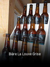 Bière La Louve Grise ouvert