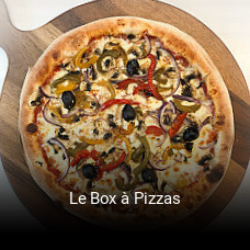 Le Box à Pizzas plan d'ouverture