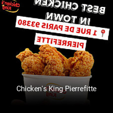 Chicken's King Pierrefitte heures d'affaires