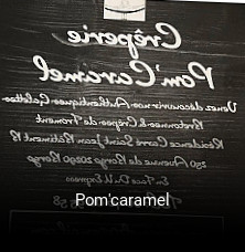 Pom'caramel ouvert