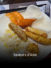 Saveurs d'Asie heures d'affaires