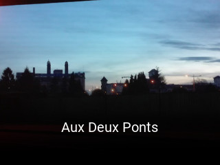 Aux Deux Ponts plan d'ouverture