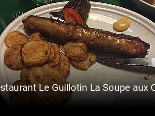 Restaurant Le Guillotin La Soupe aux Choux heures d'ouverture