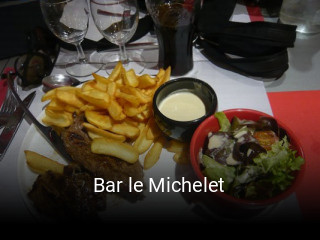 Bar le Michelet plan d'ouverture