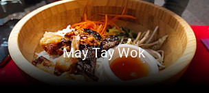 May Tay Wok heures d'ouverture